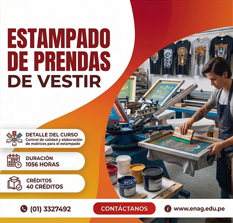 ESTAMPADO DE PRENDAS DE VESTIR